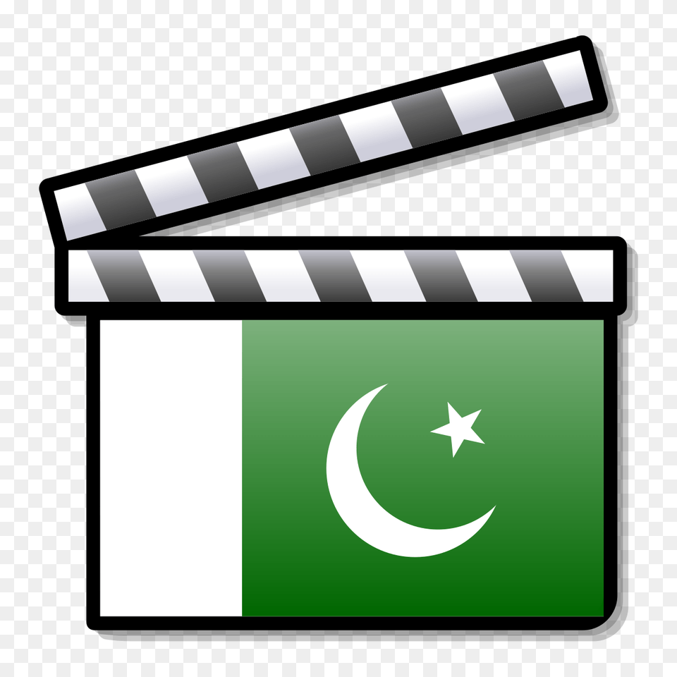 Cinema Of Pakistan, Clapperboard, Flag Free Png