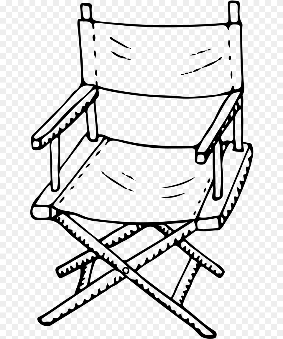 Cinema Set 74 Icons 15 Rocking Chair, Gray Free Png Download