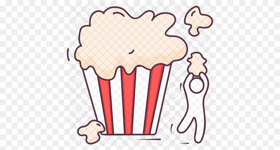Cinema Snacks Icon Baking Cup, Cream, Dessert, Food, Ice Cream Png