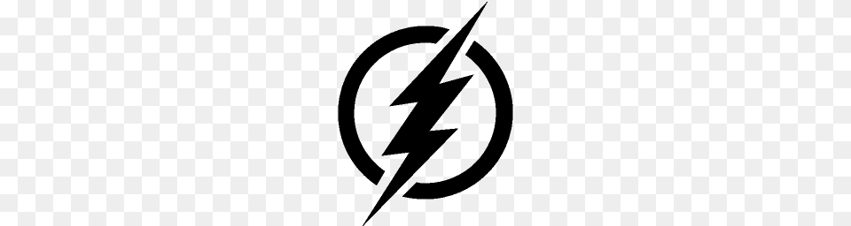 Cinema The Flash Sign Icon Nick The Flash, Gray Png Image