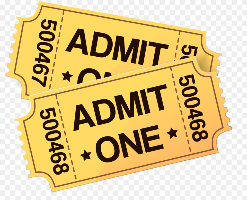 Cinema Ticket Film Clip Art Admit One Tickets Clipart, Paper, Text, Scoreboard Png Image