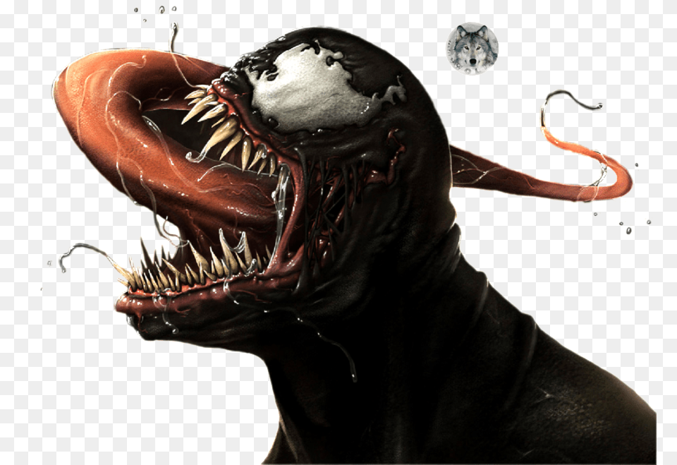 Cinemacon 2018 Clipart Venom Spider Man, Animal, Dinosaur, Reptile, T-rex Free Transparent Png