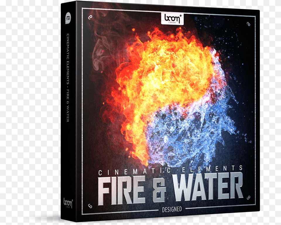 Cinematic Elements Fire Amp Water, Advertisement, Poster, Flame, Publication Free Png Download