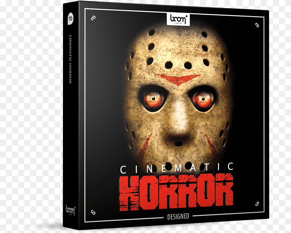 Cinematic Horror Sound Effects Library Product Box Horror Sound Effects Shock, Book, Publication, Advertisement, Face Free Png