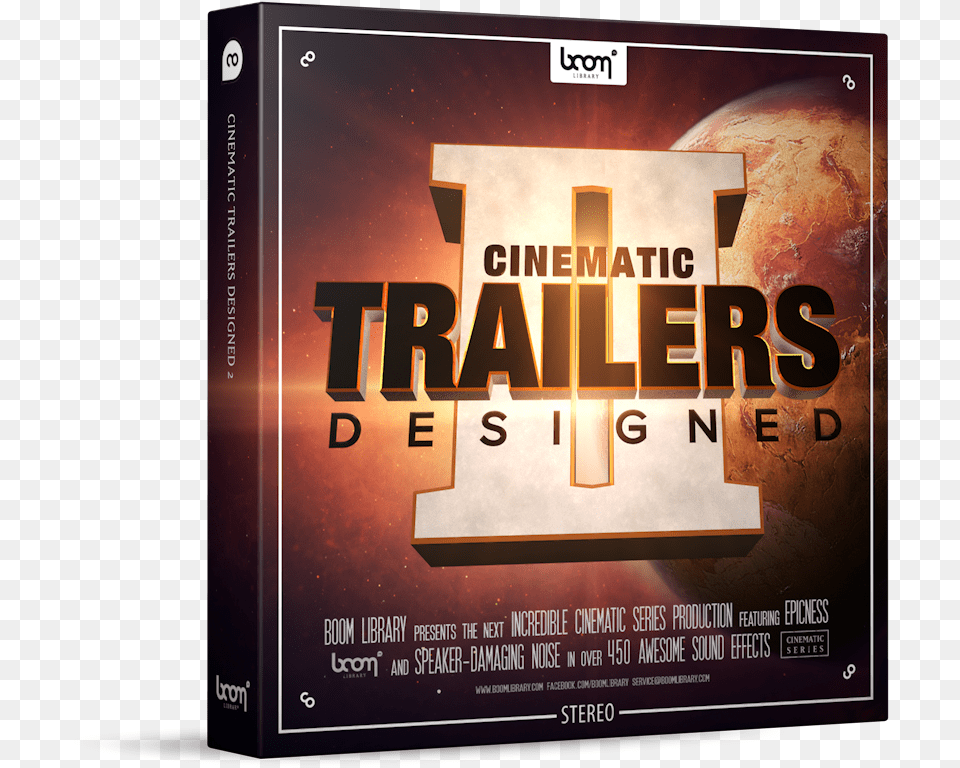 Cinematic Trailers Sound Effects Library Product Box Poster, Advertisement Free Png Download