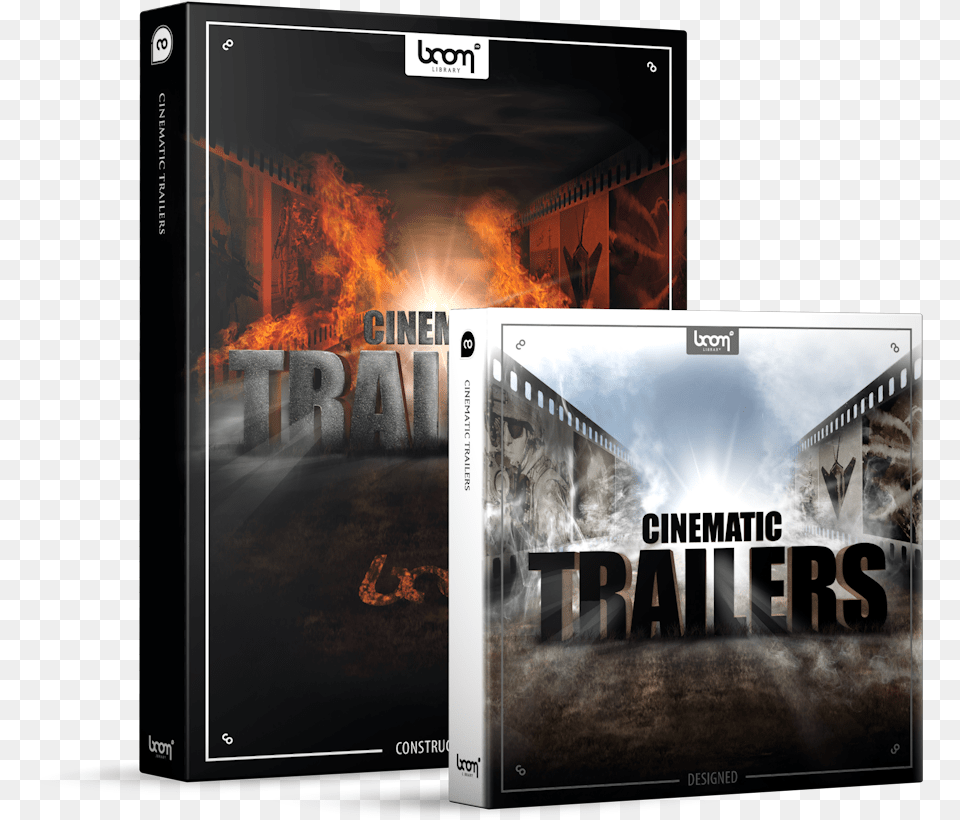 Cinematic Trailers Sound Effects Library Product Box Sound Effect, Publication, Book, Advertisement Free Png Download