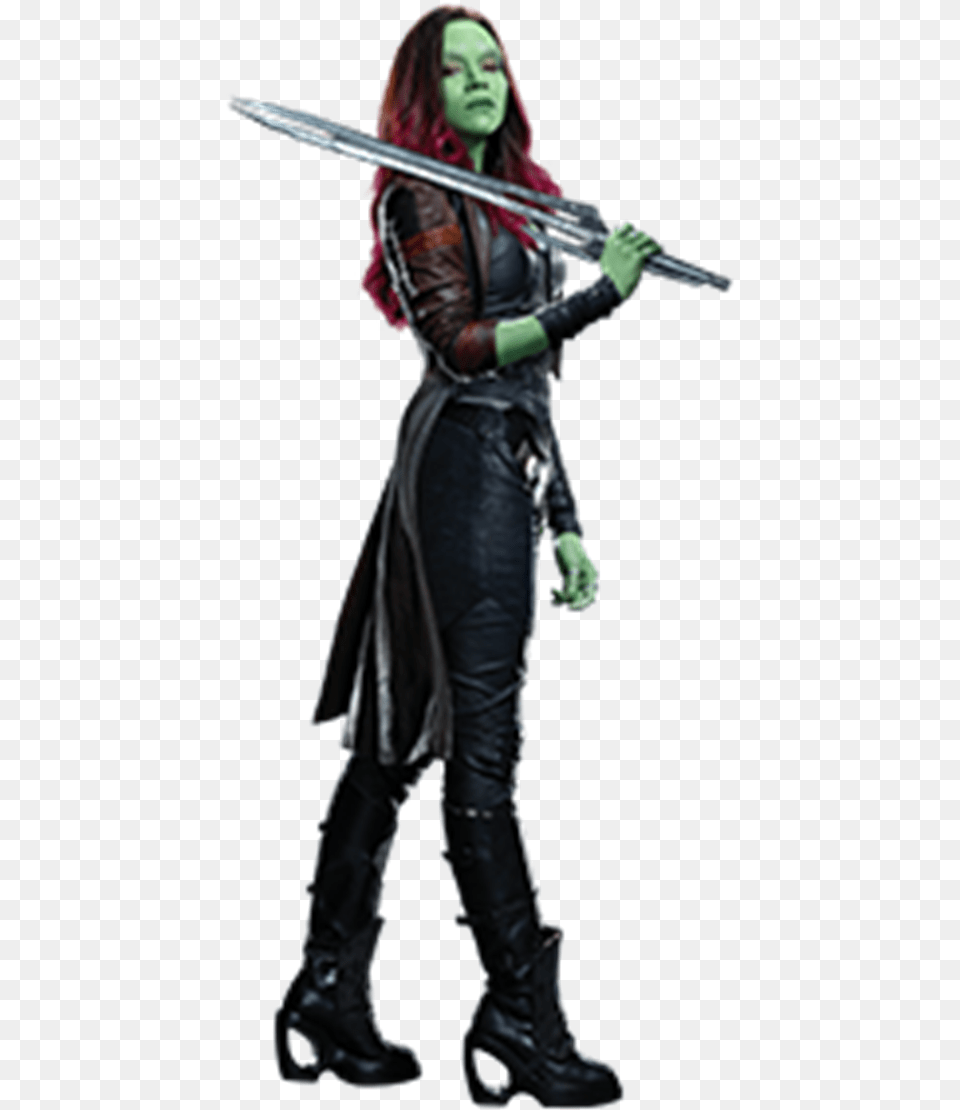 Cinematic Universe Character Fictional Gamora, Adult, Person, Woman, Female Png Image