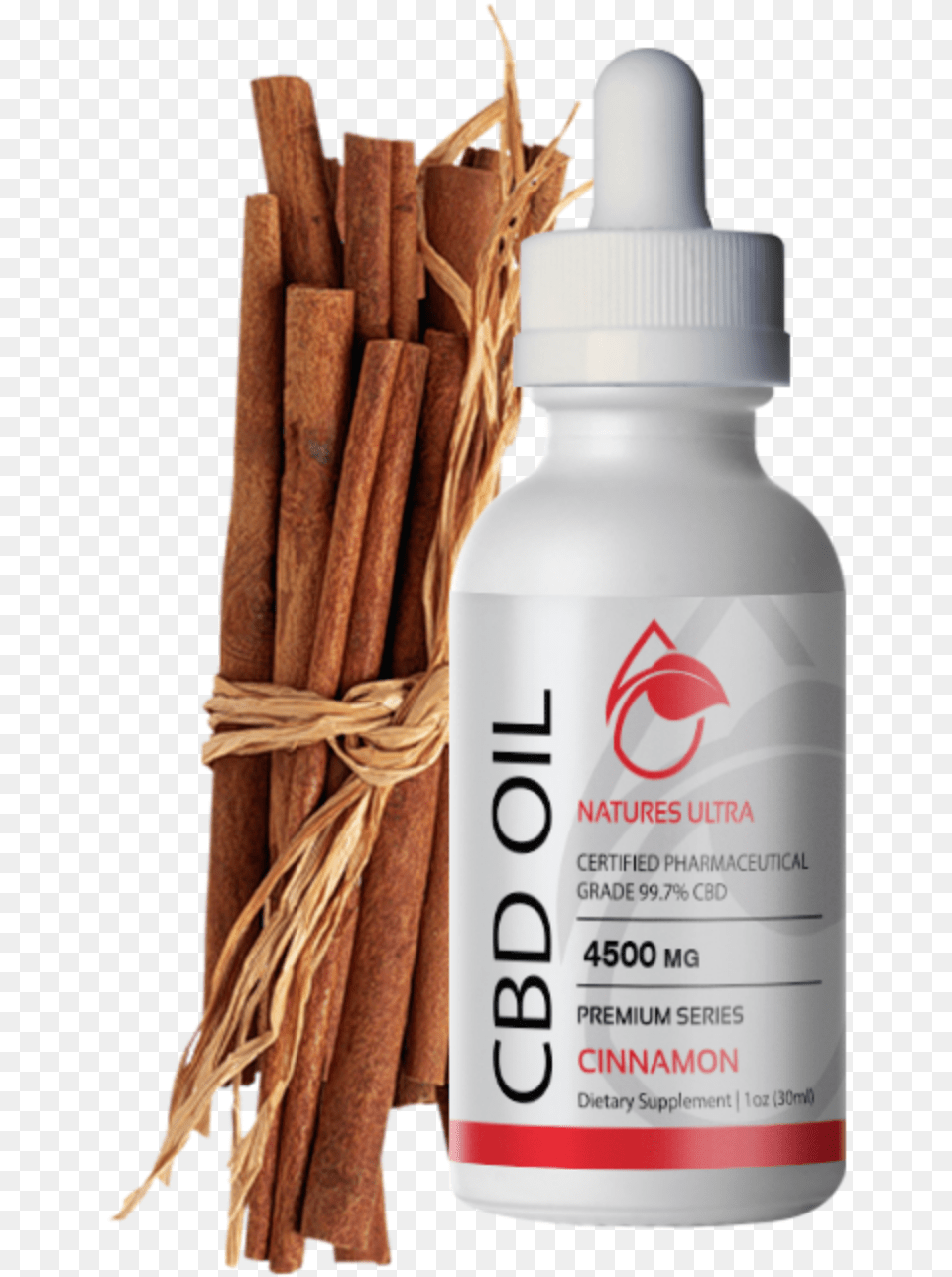 Cinnamon Cbd Oil Premium Series By Nature S Ultra Nature39s Ultra Herbal, Herbs, Plant, Bottle Free Transparent Png