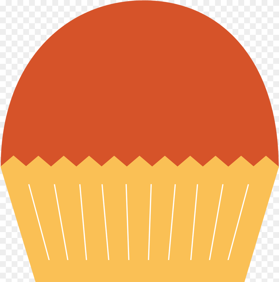 Cinnamon Cupcake Clipart Orange Cupcake Clipart, Food, Cake, Cream, Dessert Free Transparent Png