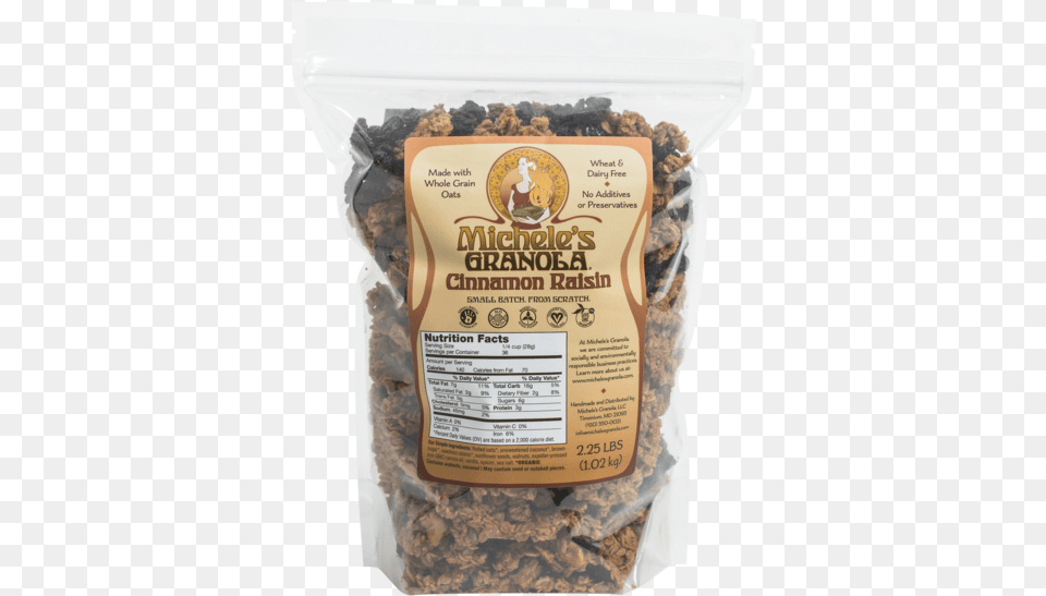 Cinnamon Raisin Bulk Raisin, Granola, Produce, Food, Grain Free Transparent Png