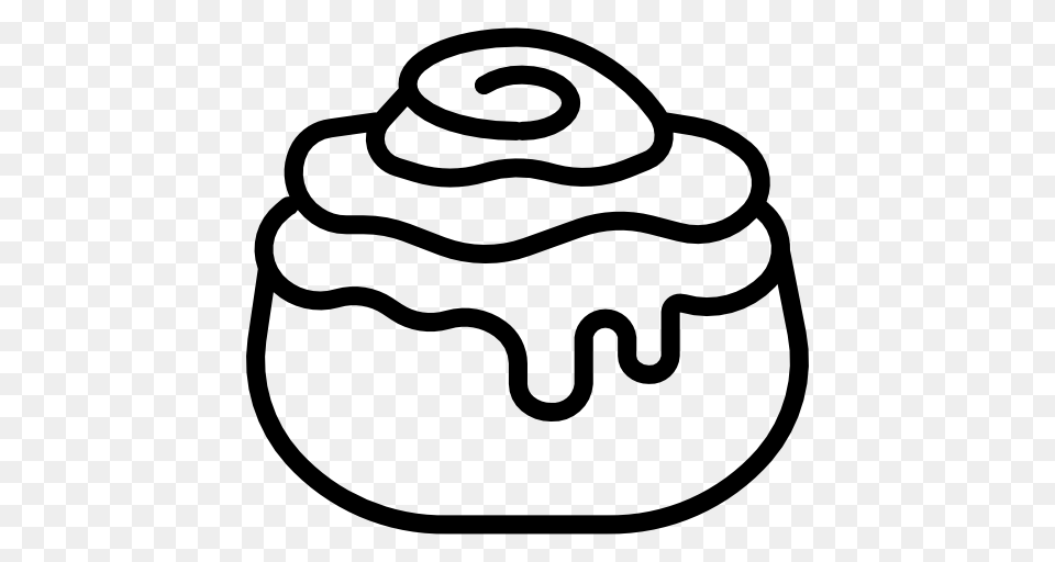 Cinnamon Roll, Food, Cake, Cream, Cupcake Free Transparent Png