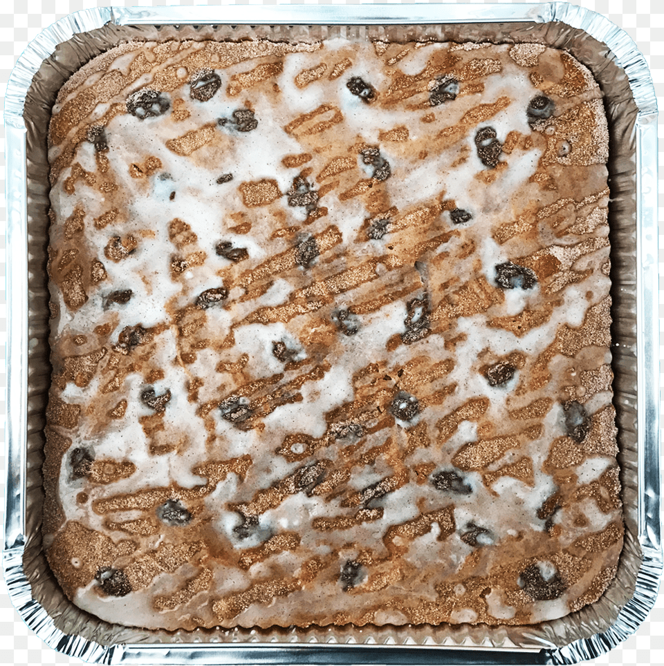 Cinnamon Roll Blondie Banana Bread, Food, Dessert, Cake, Cream Free Png