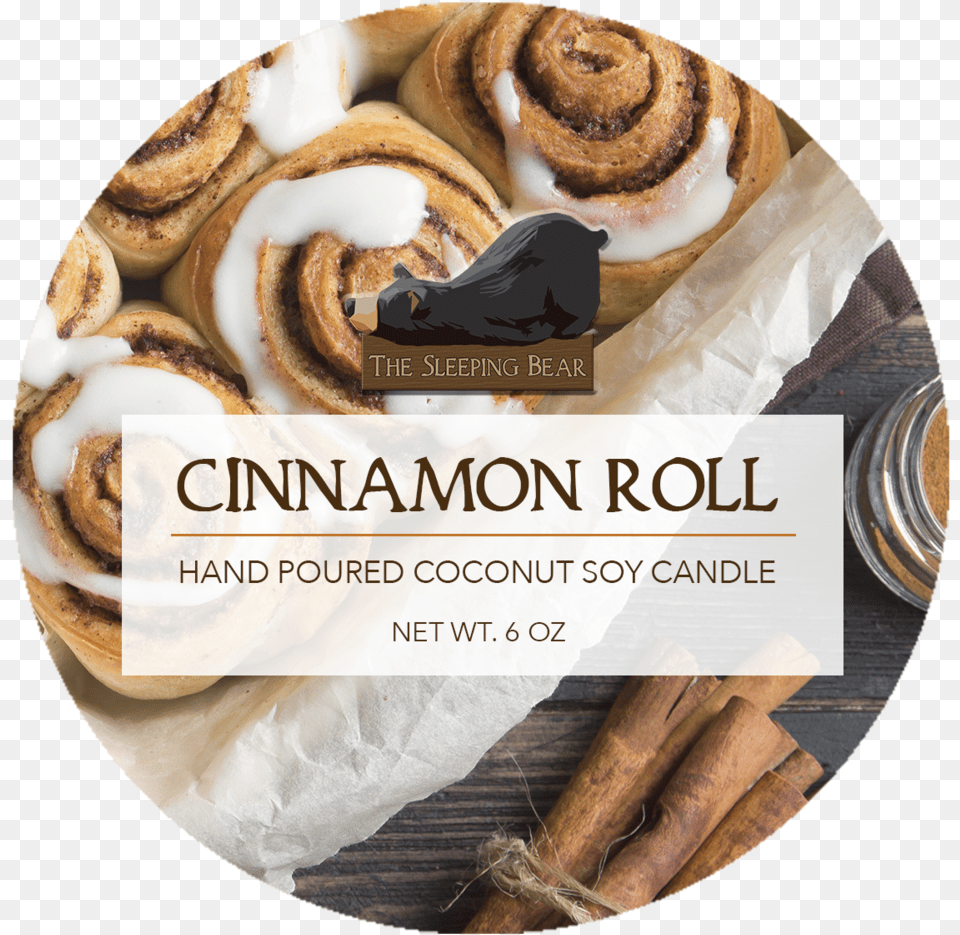 Cinnamon Roll Candle Sandwich Cookies, Bread, Burger, Food Png