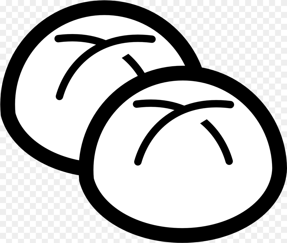 Cinnamon Roll Clipart Bun Clipart Black And White, Stencil, Astronomy, Moon, Nature Free Transparent Png