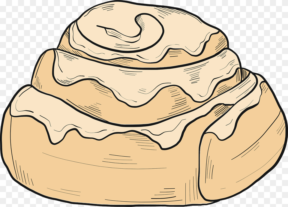 Cinnamon Roll Clipart, Animal, Clam, Food, Invertebrate Free Png