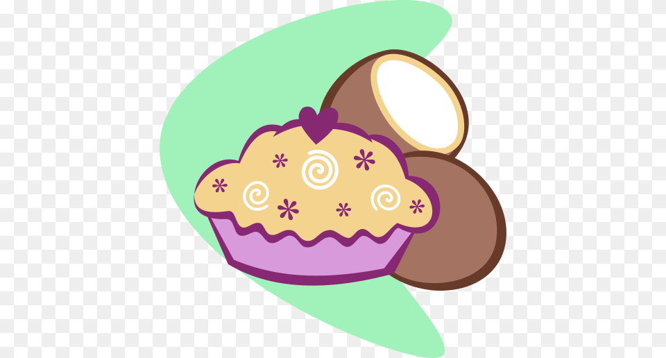 Cinnamon Roll Clipart Cinnamon Swirl Coconut Cream Cutie Mark, Food, Sweets, Dessert, Ice Cream Png