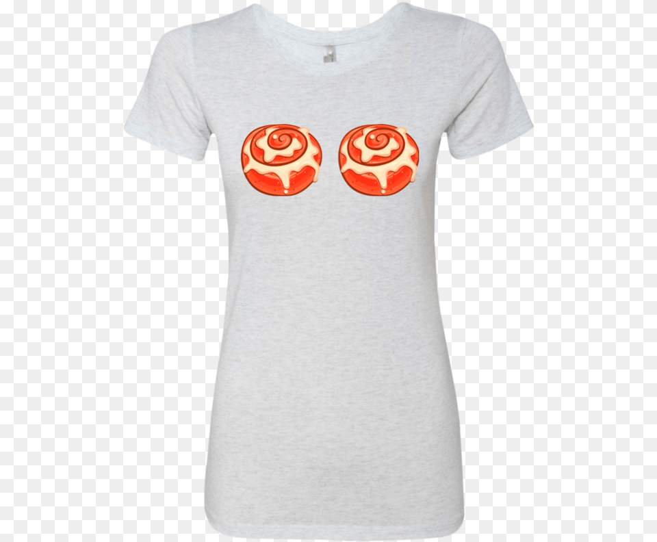 Cinnamon Rolls Women39s T Shirt T Shirt, Clothing, T-shirt, Food, Sweets Png Image