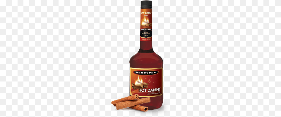 Cinnamon Schnapps Liqueur Dekuyper Hot Damn, Food, Ketchup, Alcohol, Beverage Free Transparent Png