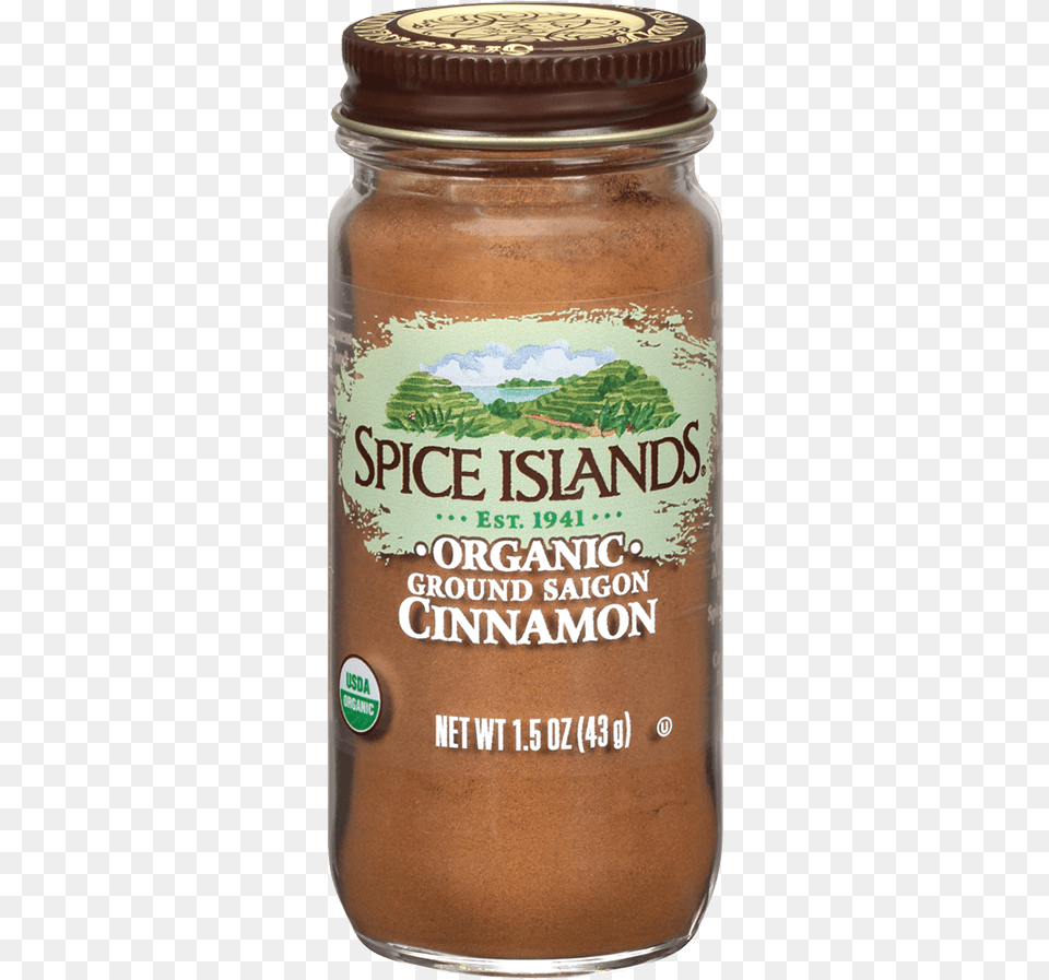 Cinnamon Spice Islands, Cocoa, Dessert, Food, Jar Free Png