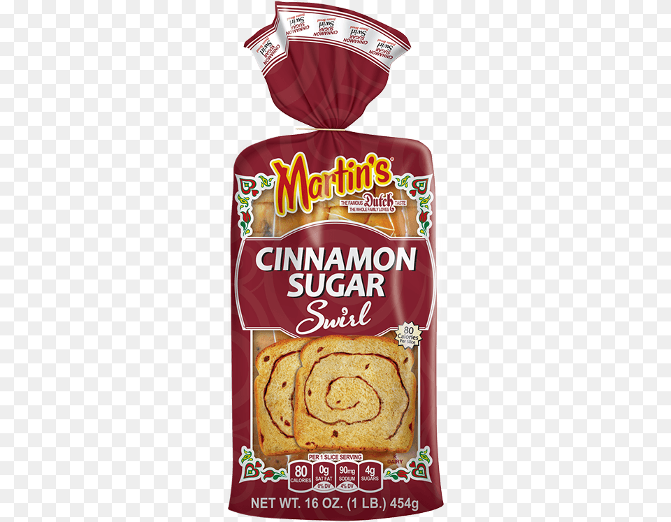 Cinnamon Sugar Swirl Potato Bread Martin39s Famous Pastry Shoppe, Food, Toast, Ketchup, Sandwich Free Png
