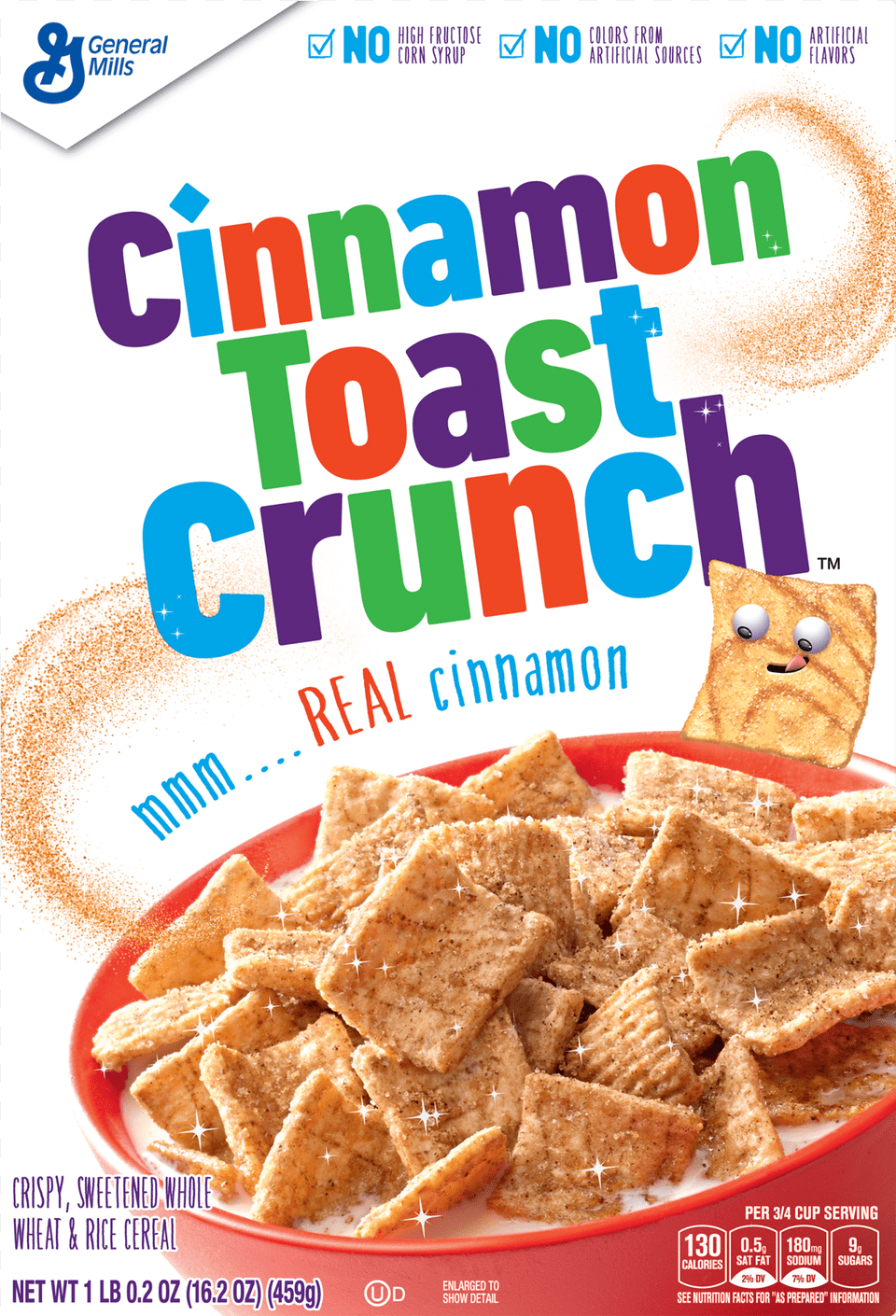 Cinnamon Toast Crunch Cereal Nutrition Facts, Bread, Cracker, Food, Snack Free Png Download