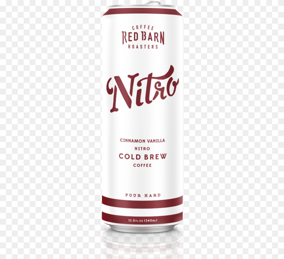 Cinnamon Vanilla Nitro Cold Brew Can Red Bull, Tin, Alcohol, Beer, Beverage Png Image