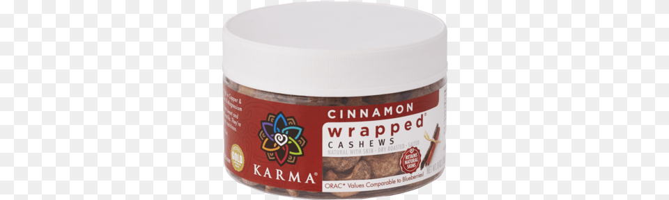 Cinnamon Wrapped Cashews Karma Cashews Peri Peri Roasted 15 Oz, Food, Ketchup, Jar Png