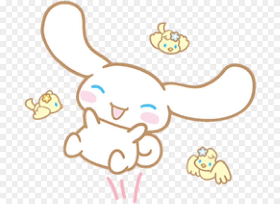 Cinnamoroll Sanrio Hellokitty Bunny Cute Soft Illustration, Baby, Person, Head, Face Png Image