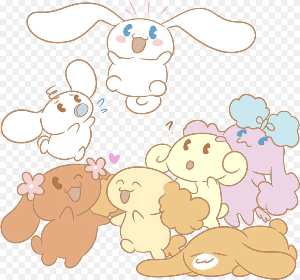 Cinnamoroll Transparent Tumblr Cinnamoroll And Friends, Baby, Person, Face, Head Png Image