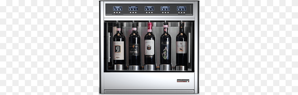 Cinque Quattro Ambient Temperature Wine Cooler W No Front, Alcohol, Liquor, Wine Bottle, Bottle Free Transparent Png