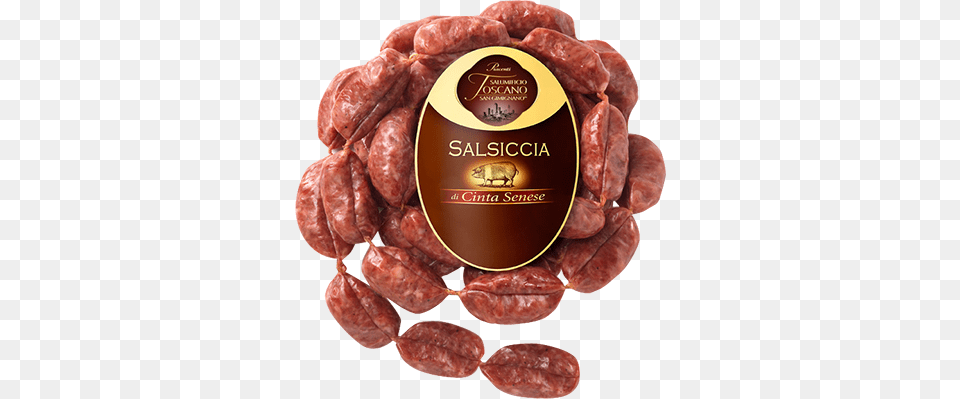 Cinta Senese Sausages Salumificio Toscano Piacenti, Food, Meat, Pork, Nut Free Png Download