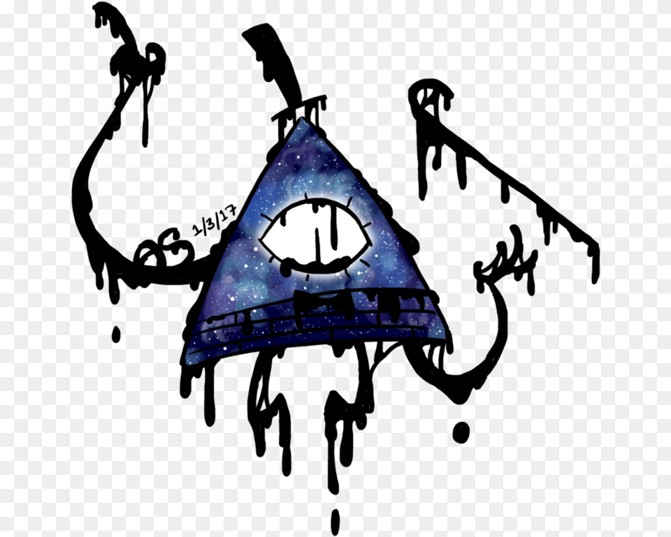 Cipher Fanart Bill Cipher, Lighting, Triangle Free Transparent Png