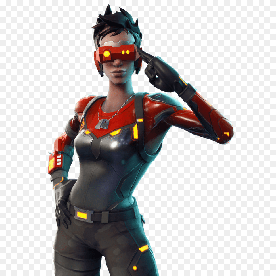 Cipher Fortnite Outfit Skin How To Get Updates Fortnite Watch, Clothing, Costume, Person, Adult Png Image