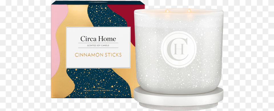 Circa Home Cinnamon Sticks 260g Christmas Soy Candle Candle, Business Card, Paper, Text, Birthday Cake Free Transparent Png