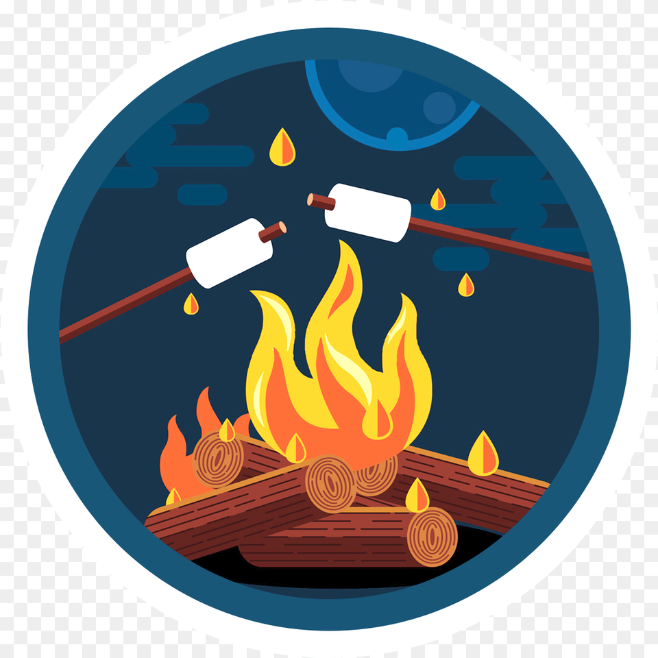 Circle, Fire, Flame Png