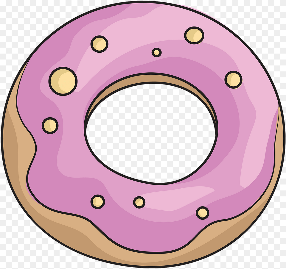 Circle, Donut, Food, Sweets, Disk Png