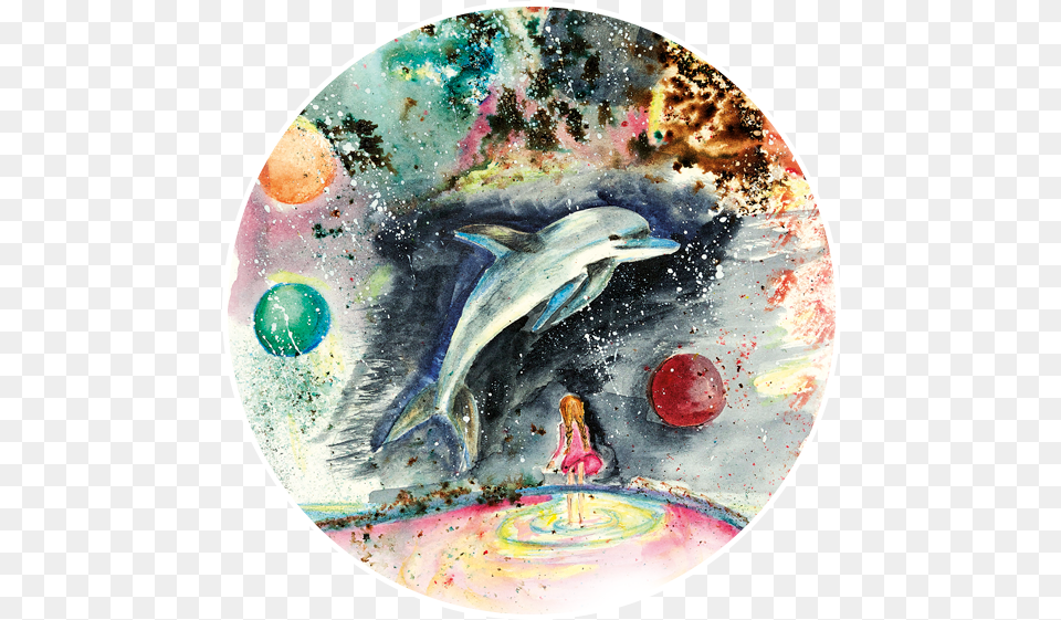 Circle, Animal, Art, Dolphin, Mammal Png