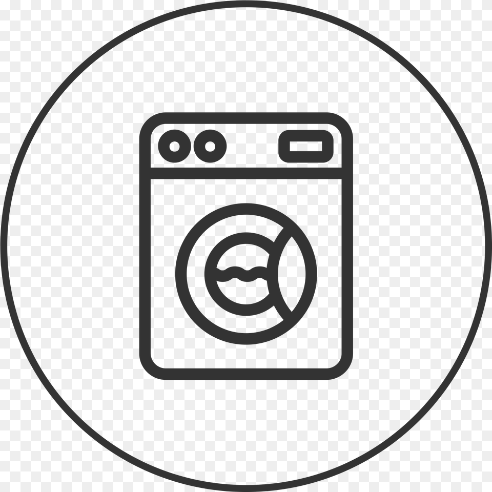 Circle, Appliance, Device, Electrical Device, Washer Png