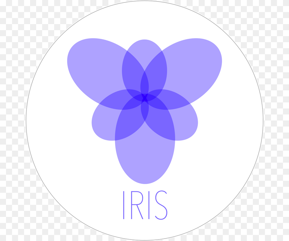 Circle, Logo, Purple, Anemone, Flower Free Transparent Png