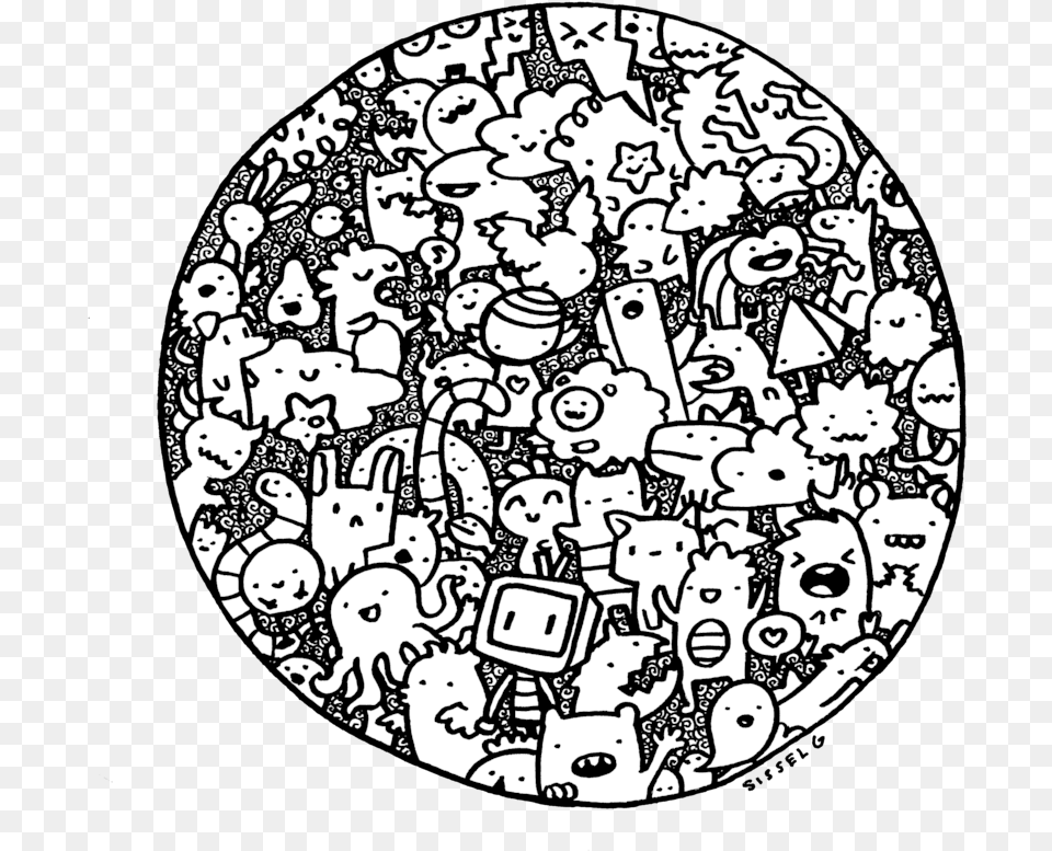 Circle, Art, Doodle, Drawing Png Image