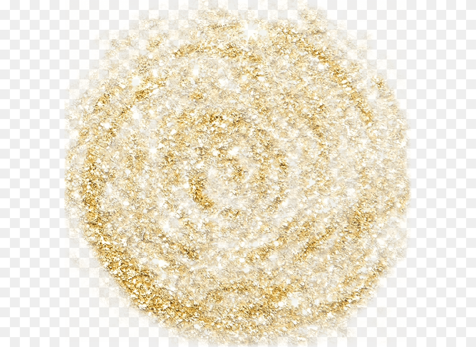 Circle, Gold, Glitter Png