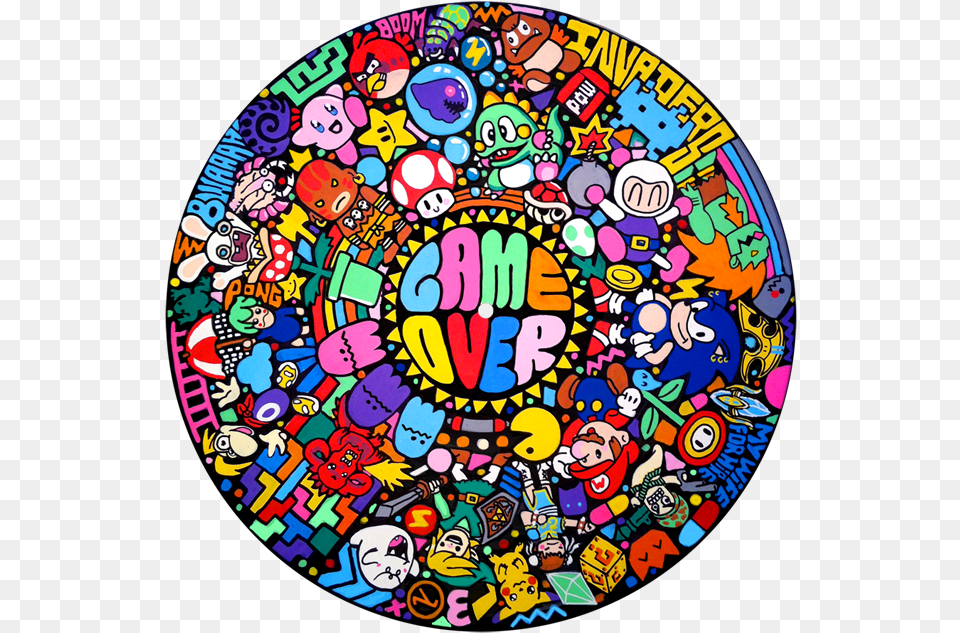 Circle, Art, Doodle, Drawing, Sticker Png