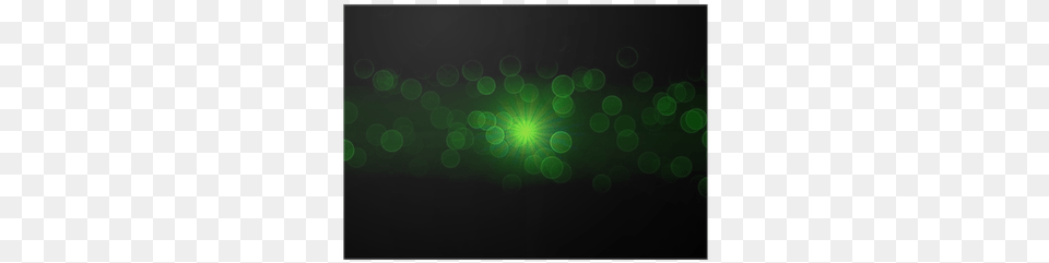 Circle, Flare, Green, Light, Blackboard Free Png Download