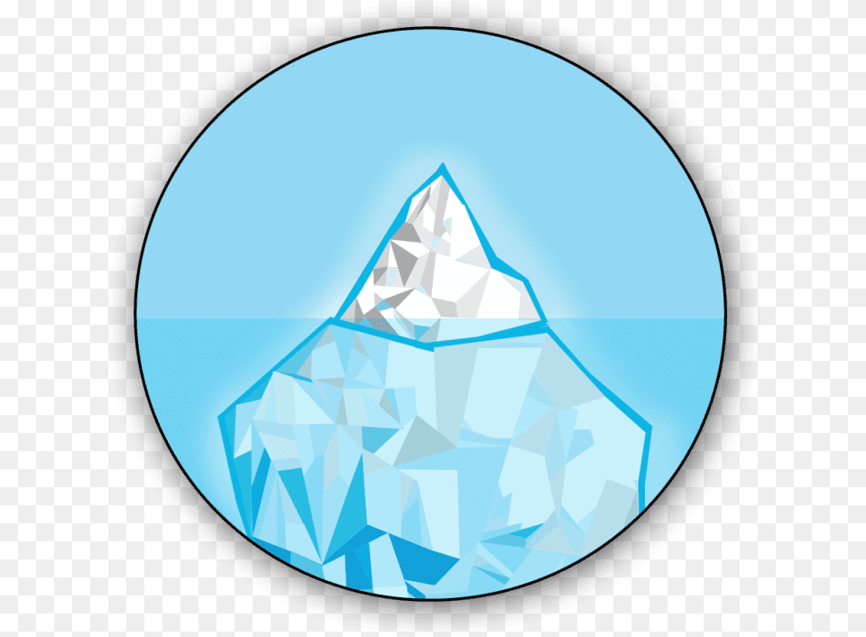 Circle, Ice, Nature, Outdoors, Iceberg Free Png Download