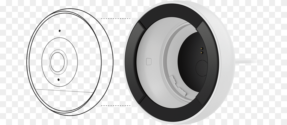 Circle 2 Window Mount Logitech Circle, Electronics, Camera Lens, Appliance, Device Free Png Download