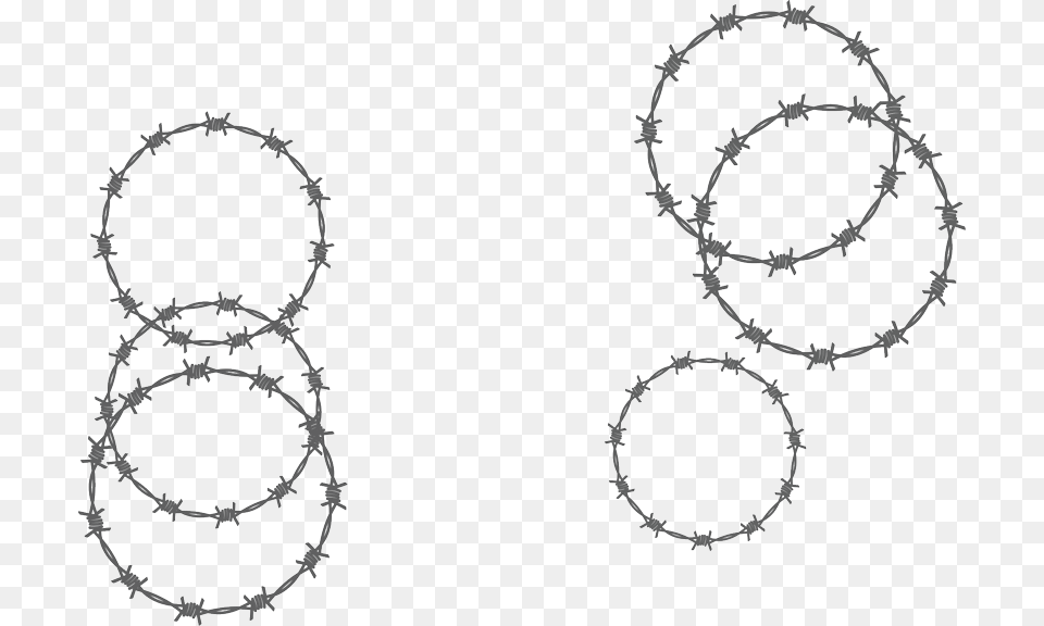 Circle, Wire, Barbed Wire, Accessories, Jewelry Png