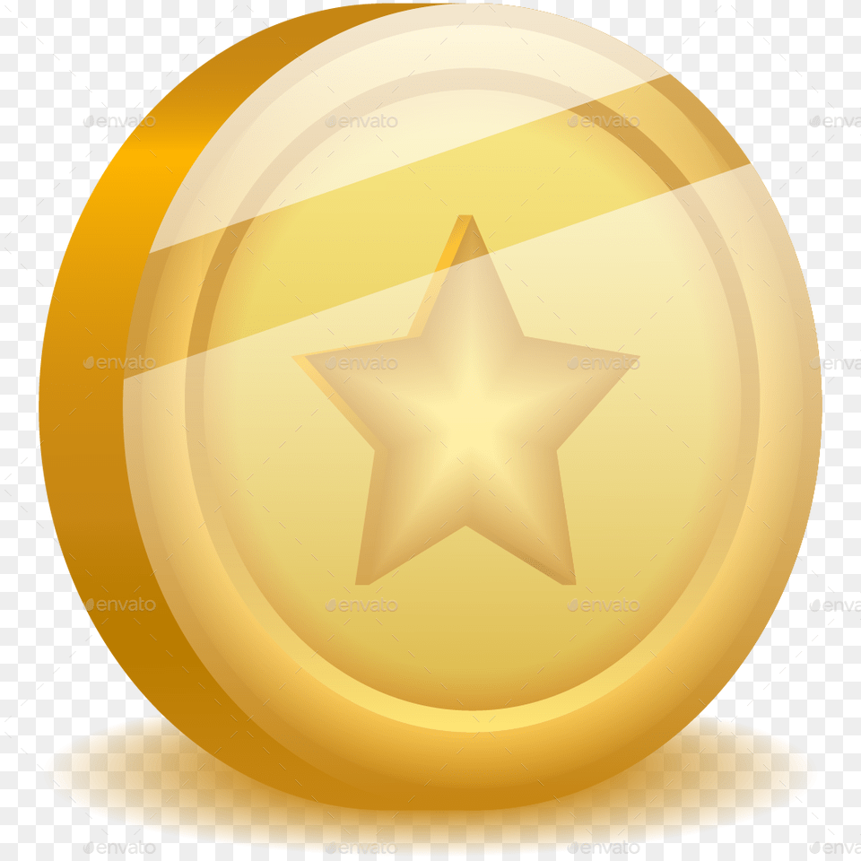 Circle, Gold, Star Symbol, Symbol Free Png