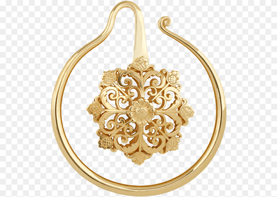 Circle, Accessories, Earring, Jewelry, Gold Png Image