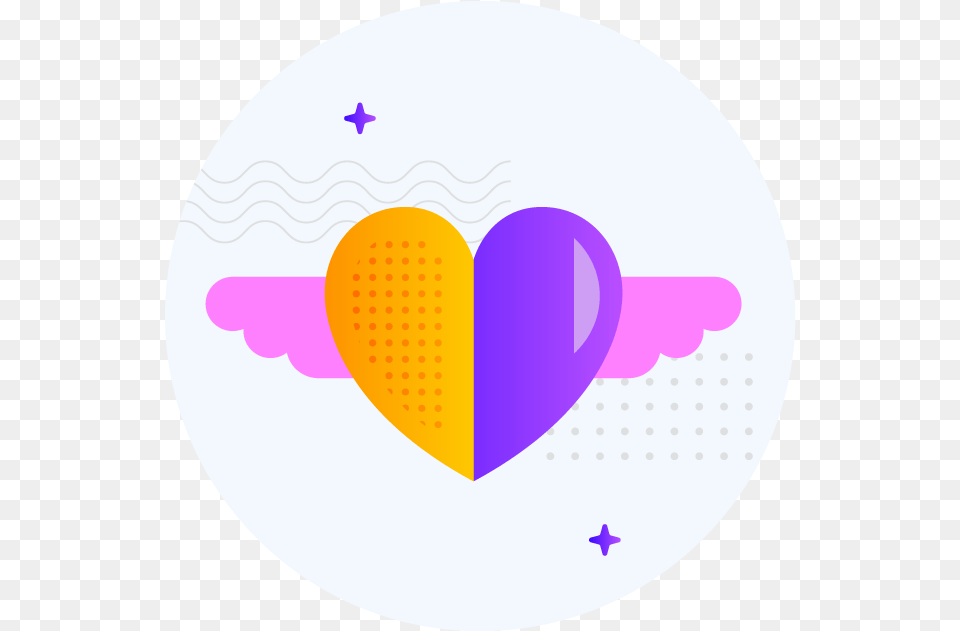 Circle, Heart, Disk Png