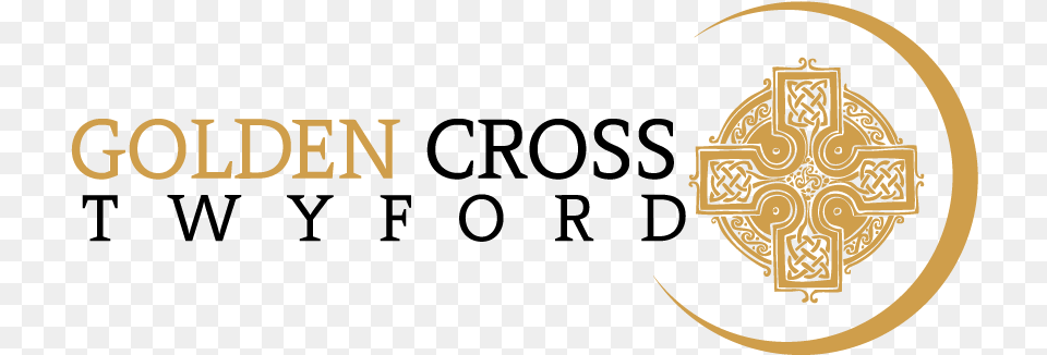 Circle, Cross, Logo, Symbol, Gold Free Png